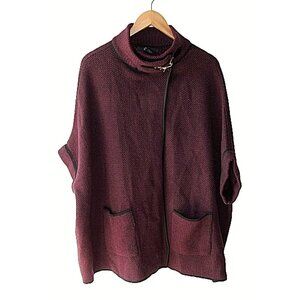 CEJON Short Sleeve Cardigan Sweater OSFM